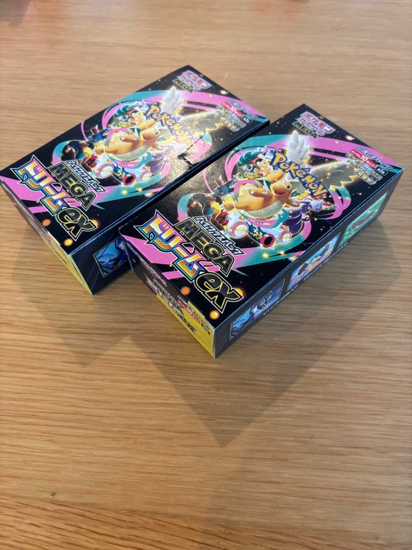MEGAドリームex シュリンクなし　ペリペリ付き　2BOX ポケモンカード