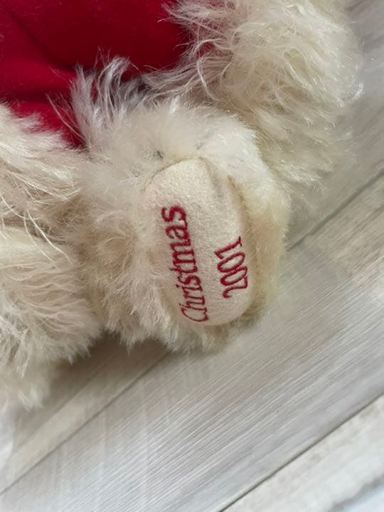 シュタイフ 銀座　Steiff 2001年 クリスマス限定 テディベア