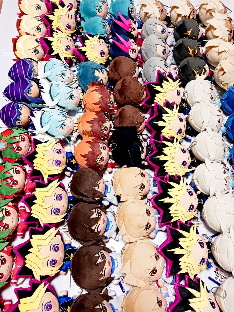 【75体+αおまけ】遊戯王 遊☆戯☆王 みにコレ ぬいぐるみ マスコット まとめ