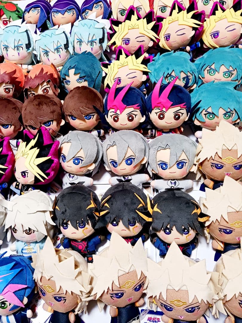 【75体+αおまけ】遊戯王 遊☆戯☆王 みにコレ ぬいぐるみ マスコット まとめ