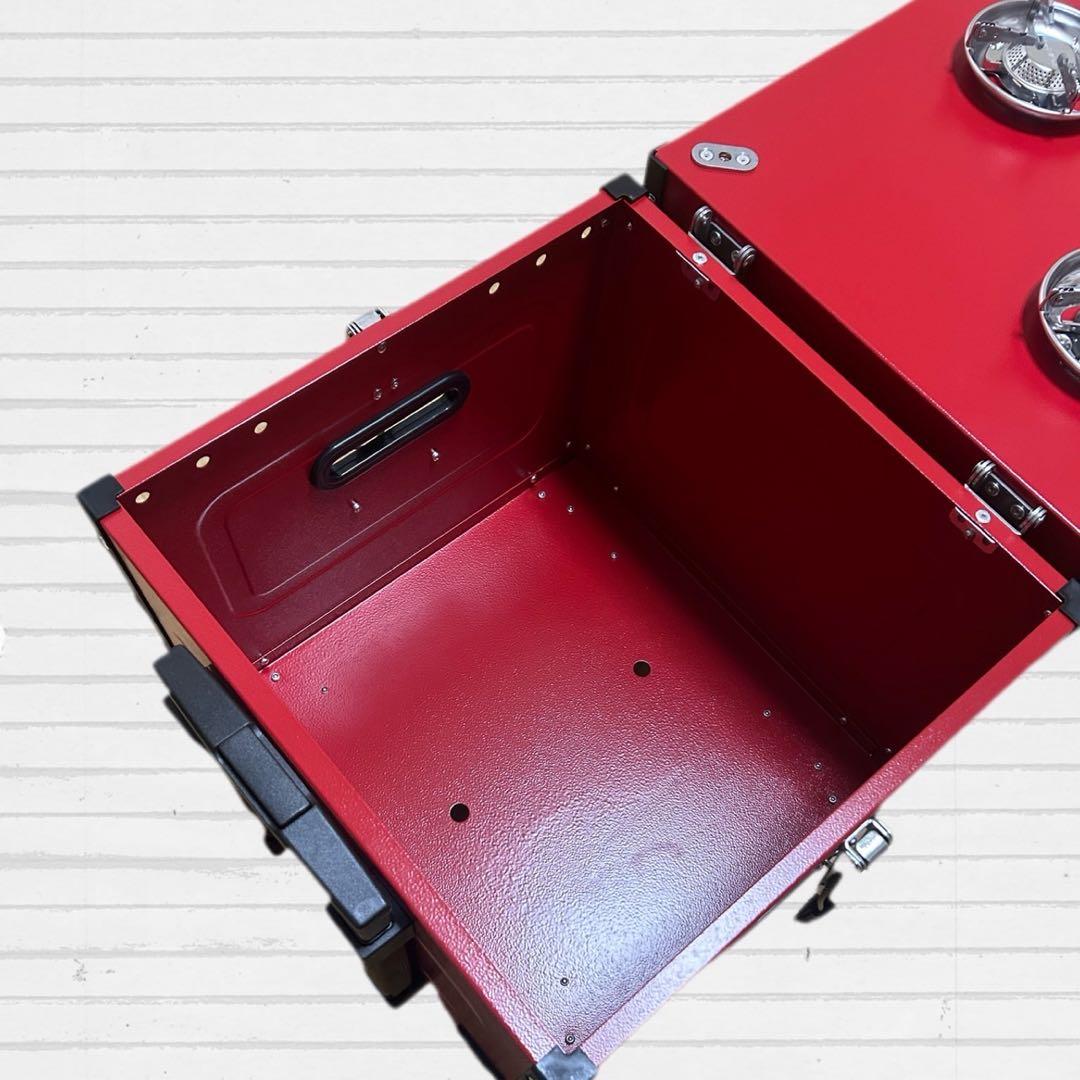 アイオクス　キッチンツール　キャンプギア　レッド　新品