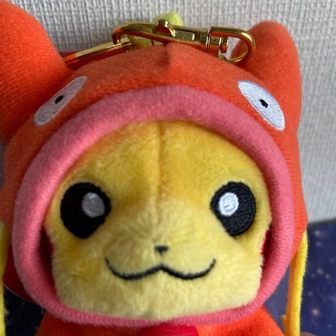 ポケモンセンターヒロシマ限定　ポンチョを着たピカチュウマスコット　タグ付き