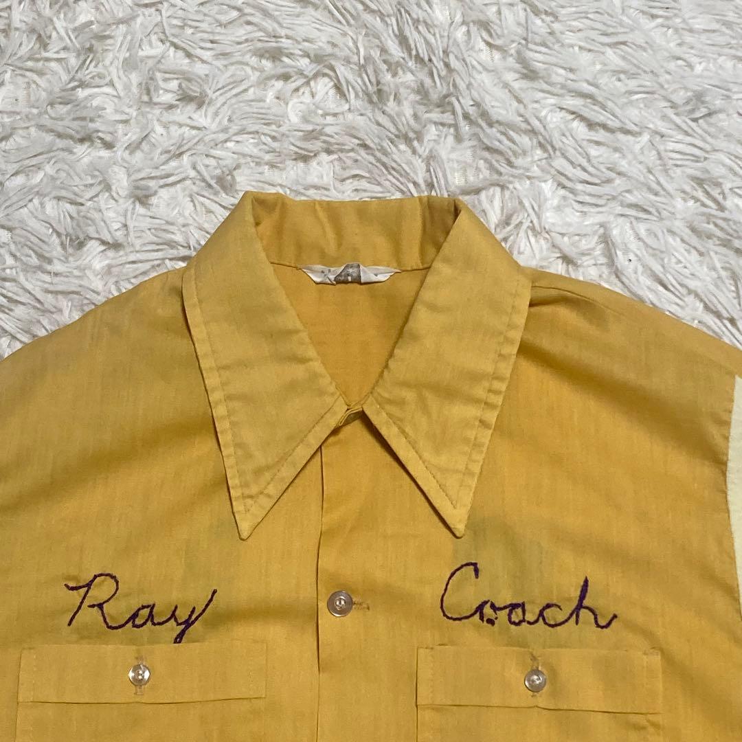 60s NAT NAST ボーリングシャツ サイズ フリー ヴィンテージ