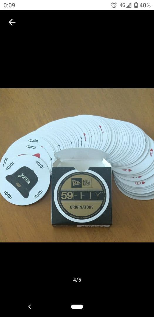 Bicycle 59Fifty トランプ 52枚入り