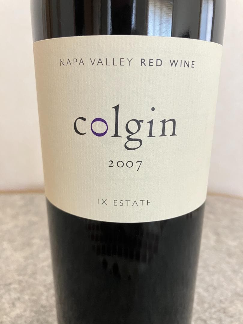 （レアな銘醸ナパ！）　コルギンIXエステート2007（パーカー満点ワイン!!）