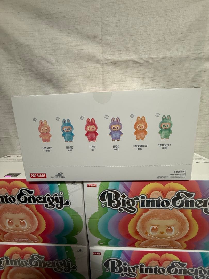 ぬいぐるみ POPMART THE MONSTERS BIG INTO ENERGY