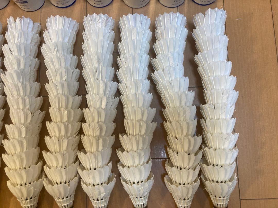 【美品】エアロセンサ500 基礎打ち・ノック用シャトル130個（リペア済み）