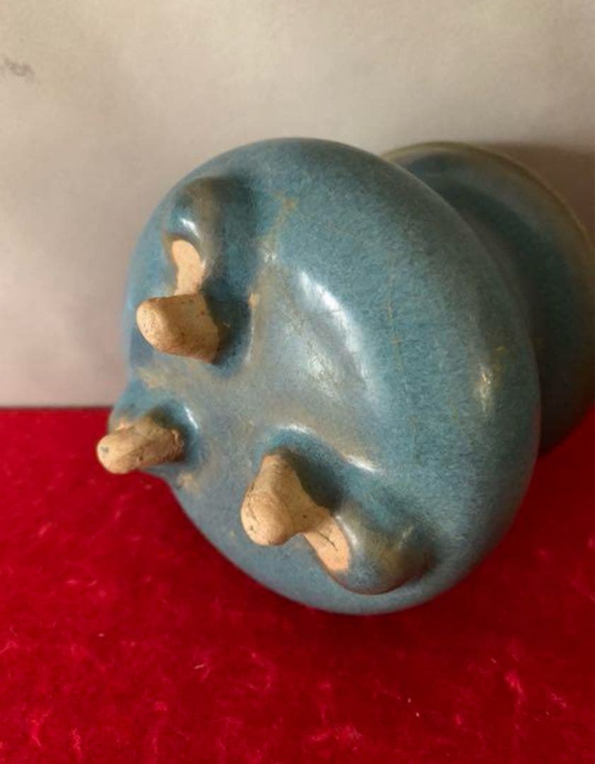 中国古美術 宋時代鈞窯壺 水指水盂