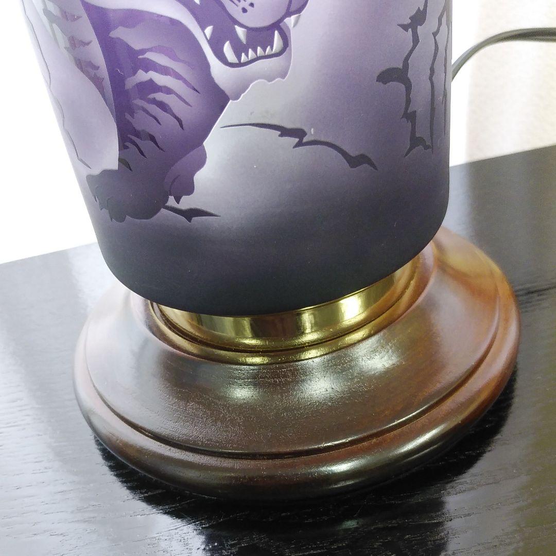 ランプ　ガラス　硝子　作家一点もの　【寅】　ハンドメイド