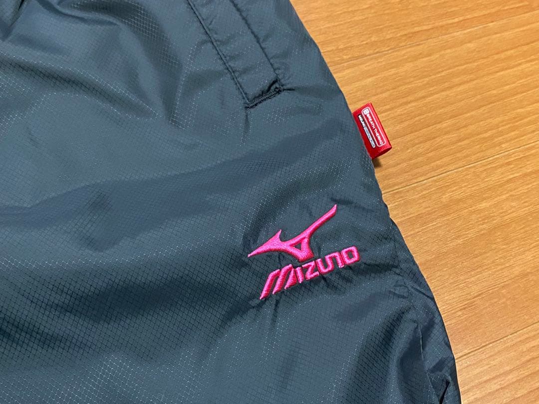 ミズノ ブレスサーモ 裏起毛 ウインドブレーカー 上下 セットアップ レディース