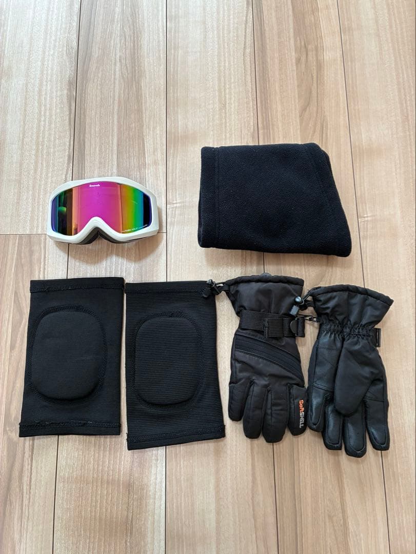 【総額10万円】【すぐ滑れる】レディース スノーボードフルセット ブーツ24cm