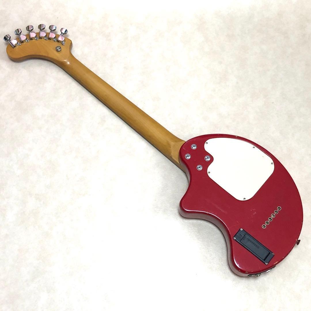 ZO-3 レッド アンプ内蔵ミニギター ヘッドフォン端子付