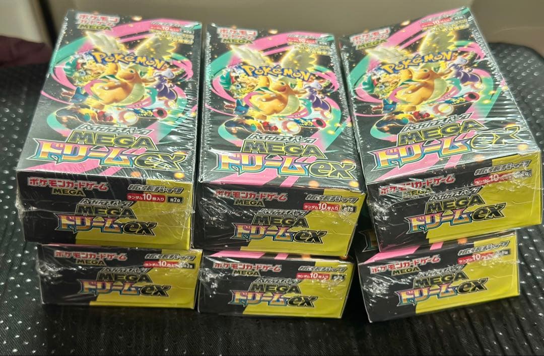 ポケモンカードゲーム メガドリームex 6box