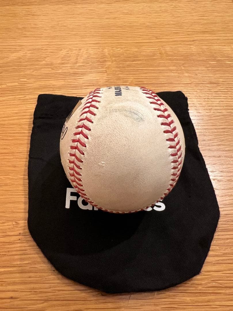 Anthony Volpe Game-Used 直筆サインボール