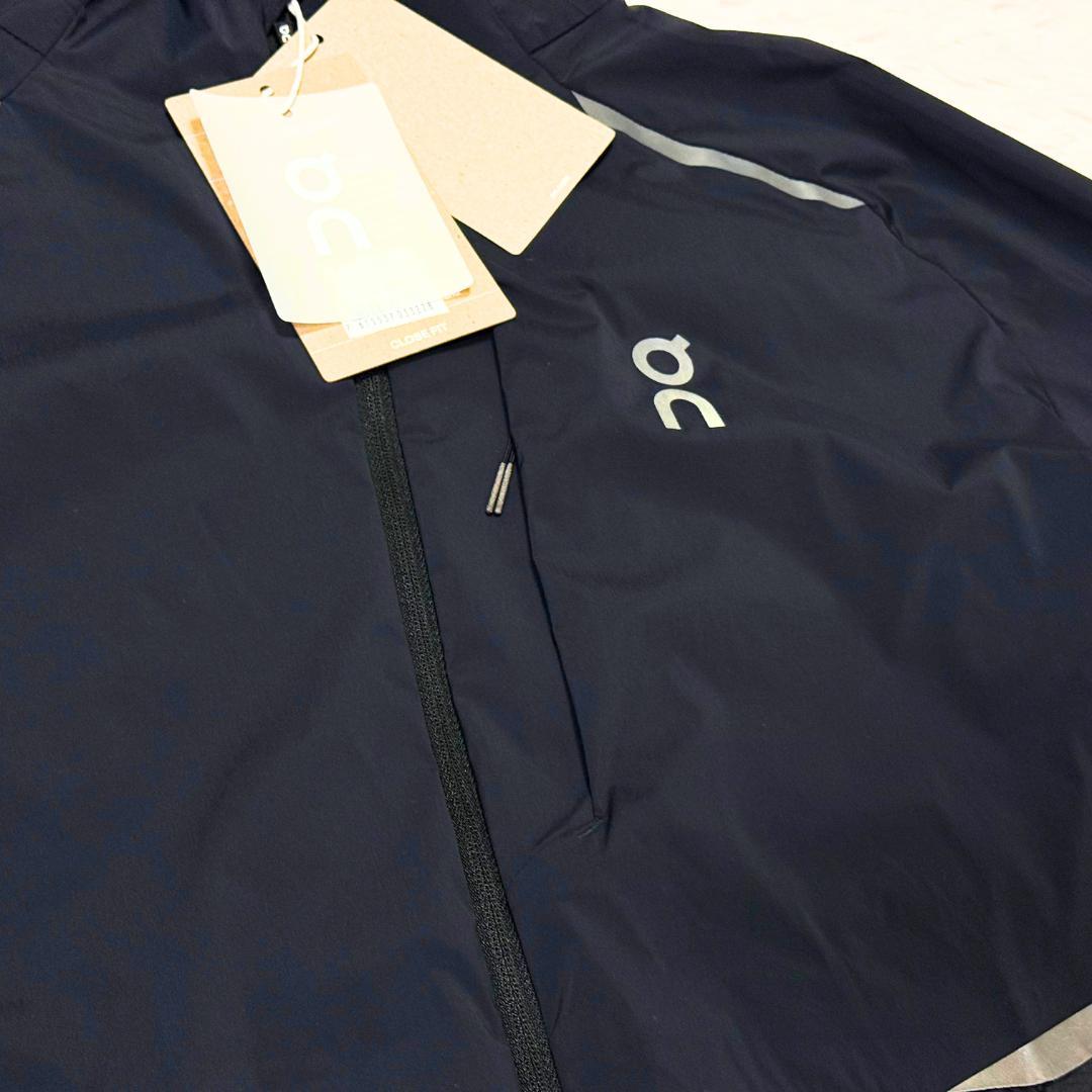 ⭐新品　On Weather Jacket ウェザージャケット M　黒　防風通気