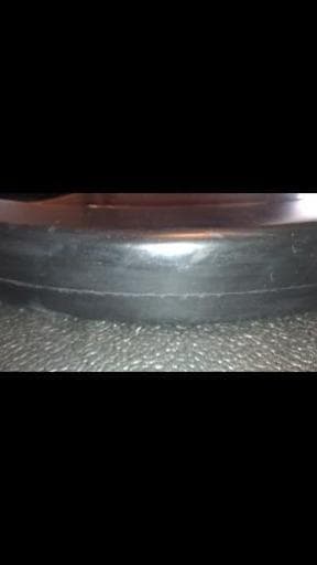 バーベル　プレートSTEELFLEX　２０ｋｇラバー２８ｍｍ孔径 ２枚1セット