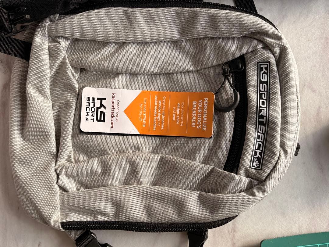 キャリーバッグ・スリング K9 Sport Sack Plus 2 Medium Gray/Black