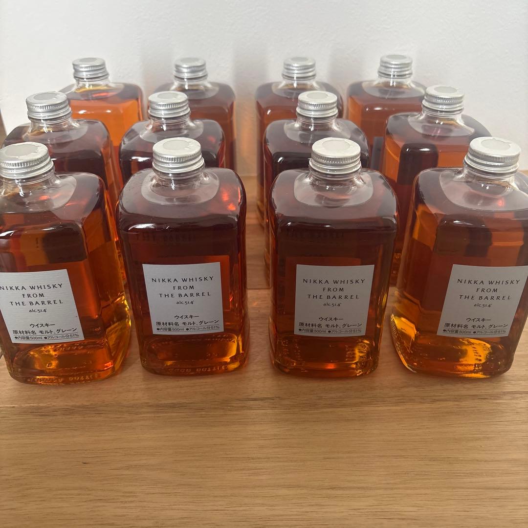 NIKKA FROM THE BARREL 500ml 51% 12本セット