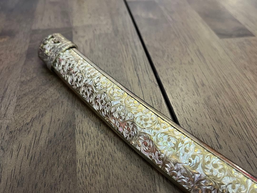 【アンティーク】鳥頸太刀拵 衛府太刀拵 細太刀拵 模造刀 太刀 日本刀 レトロ