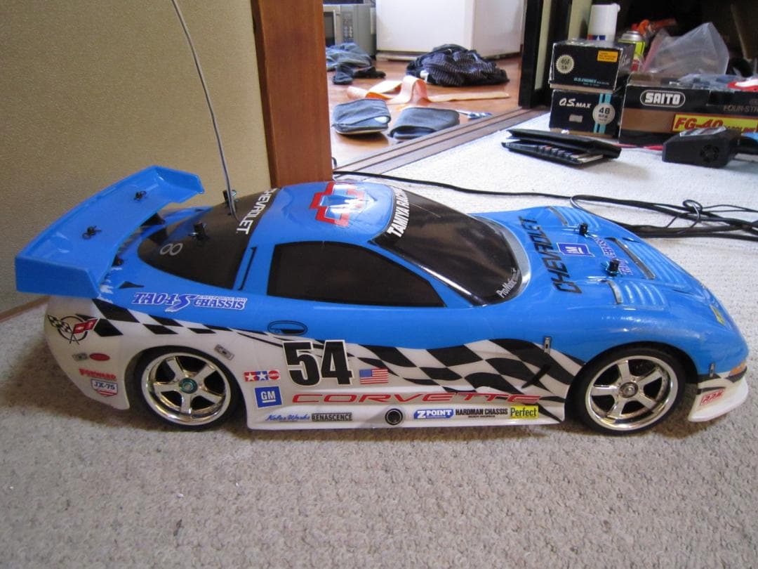 マコ 1/10 タミヤ TT01 Chevrolet corvette