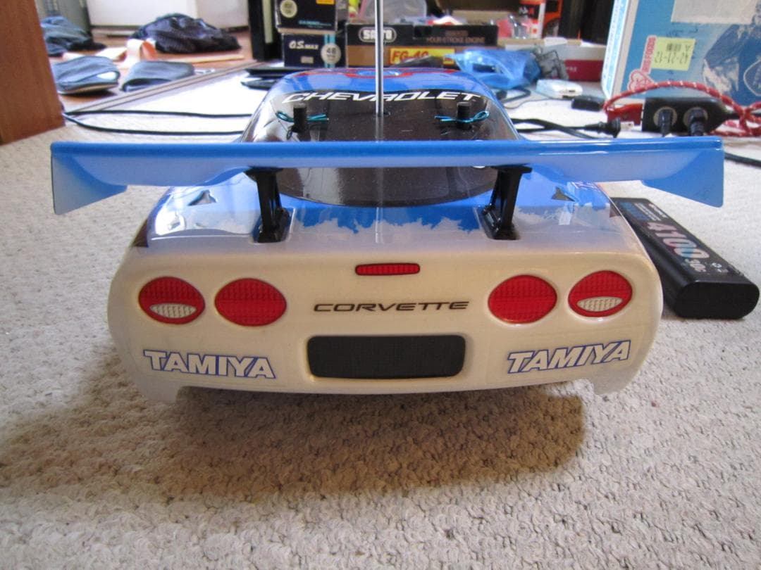 マコ 1/10 タミヤ TT01 Chevrolet corvette