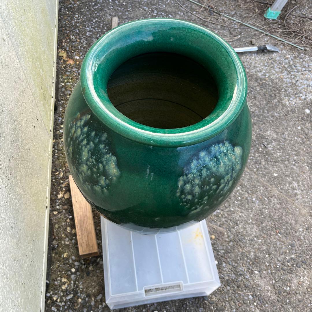 レトロ　大型フラワーベース