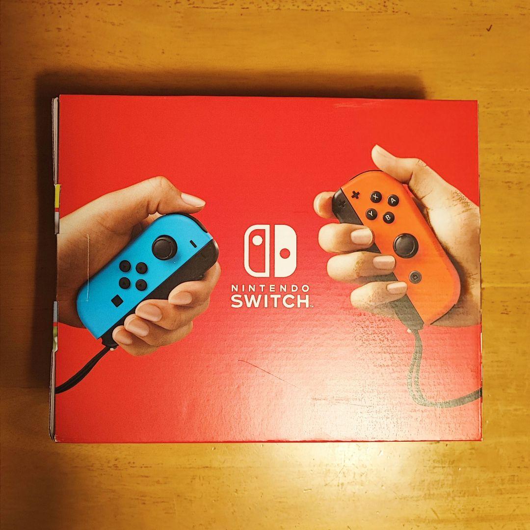 【新品未使用】Nintendo Switch 本体 ネオンブルー・レッド