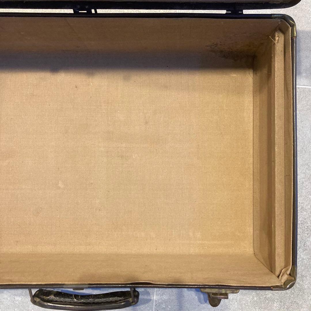 特大 ヴィンテージ トランクケース トランクバッグ 67cm×43cm 古道具⑦