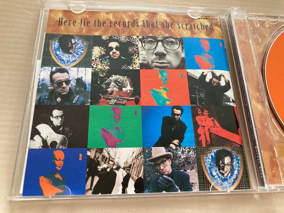 レア　エルヴィスコステロ 直筆　サイン　CD elvis costello