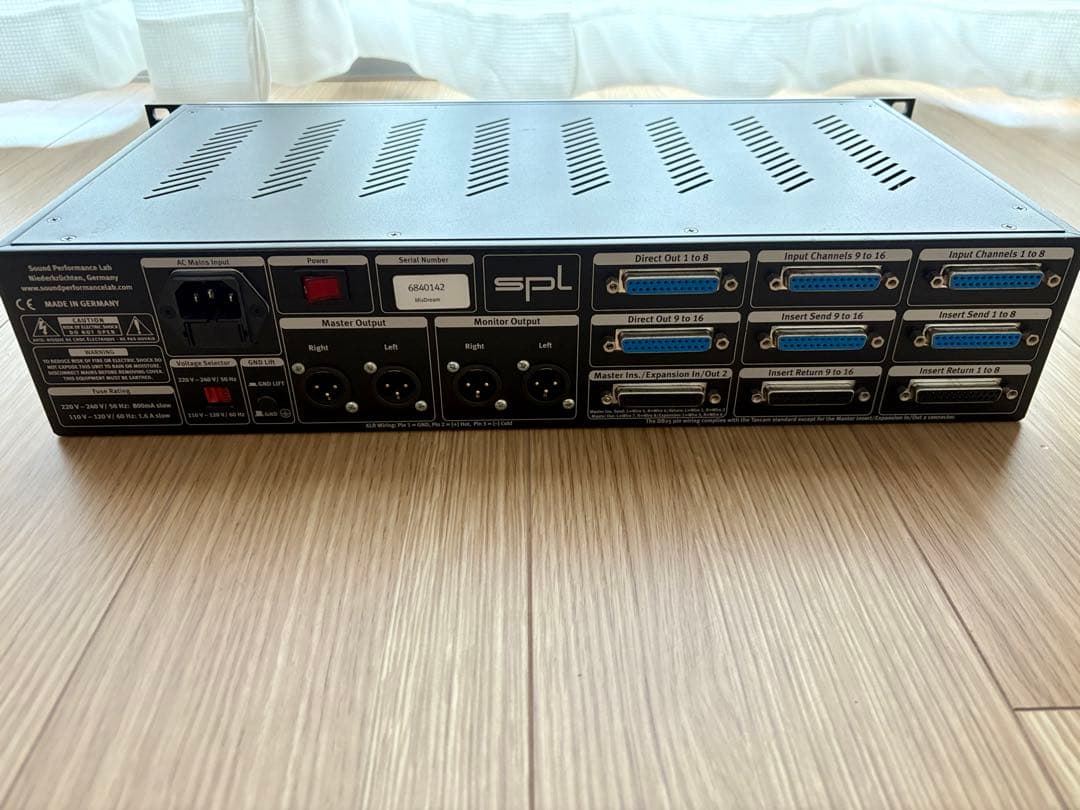 SPL MixDream おまけ モガミ2932 マルチケーブル 付き