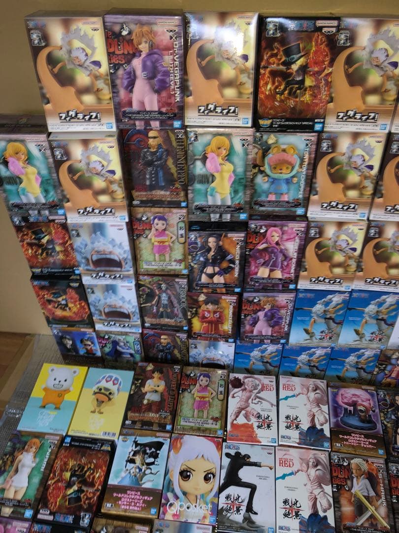 ワンピース　フィギュア　ニカ　ゾロ　ルフィ　Sスネーク　エッグヘッド　98個