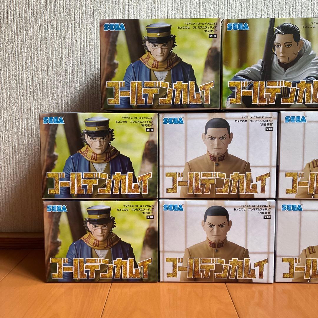 ゴールデンカムイ「ちょこのせプレミアムフィギュア」未開封品8体セット