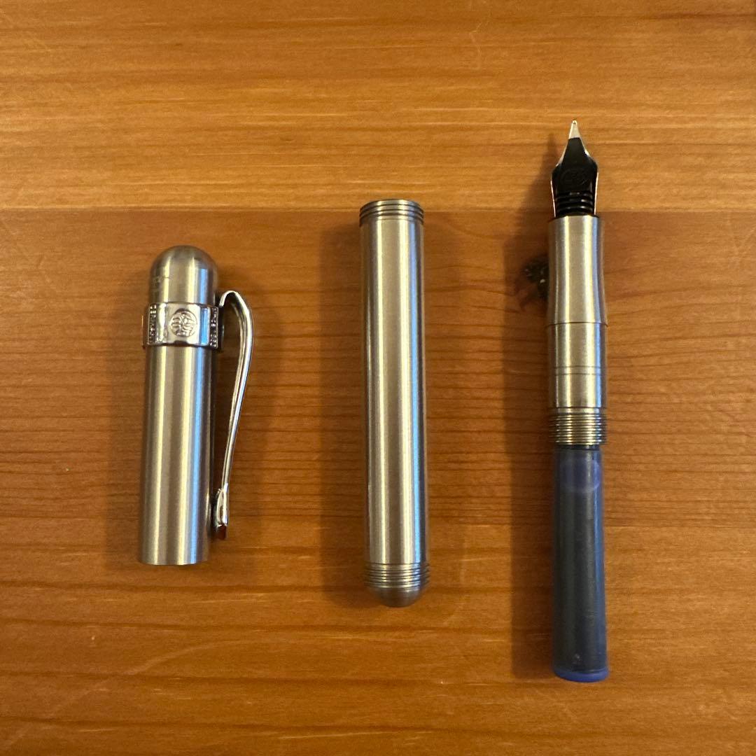 Kaweco ステンレススチール 万年筆 EF