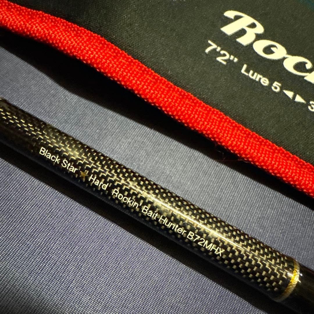 ロッド ZESTA BLACK STAR B72MXH