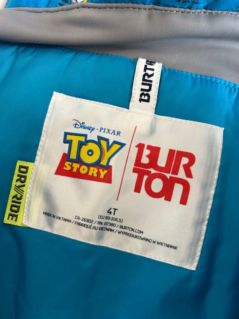 BURTON スノーウェア 子ども用 トイストーリー　4T（100）サイズ