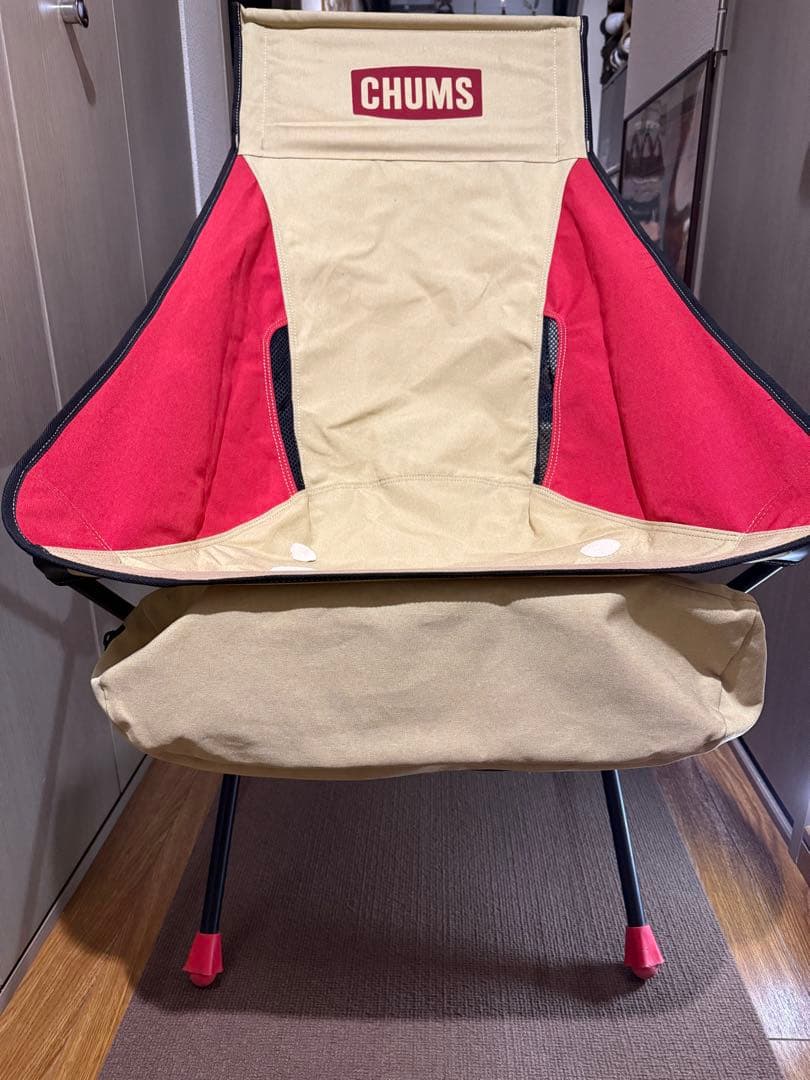 チャムス (CHUMS) コンパクトチェアブービーフットハイ 2脚　椅子
