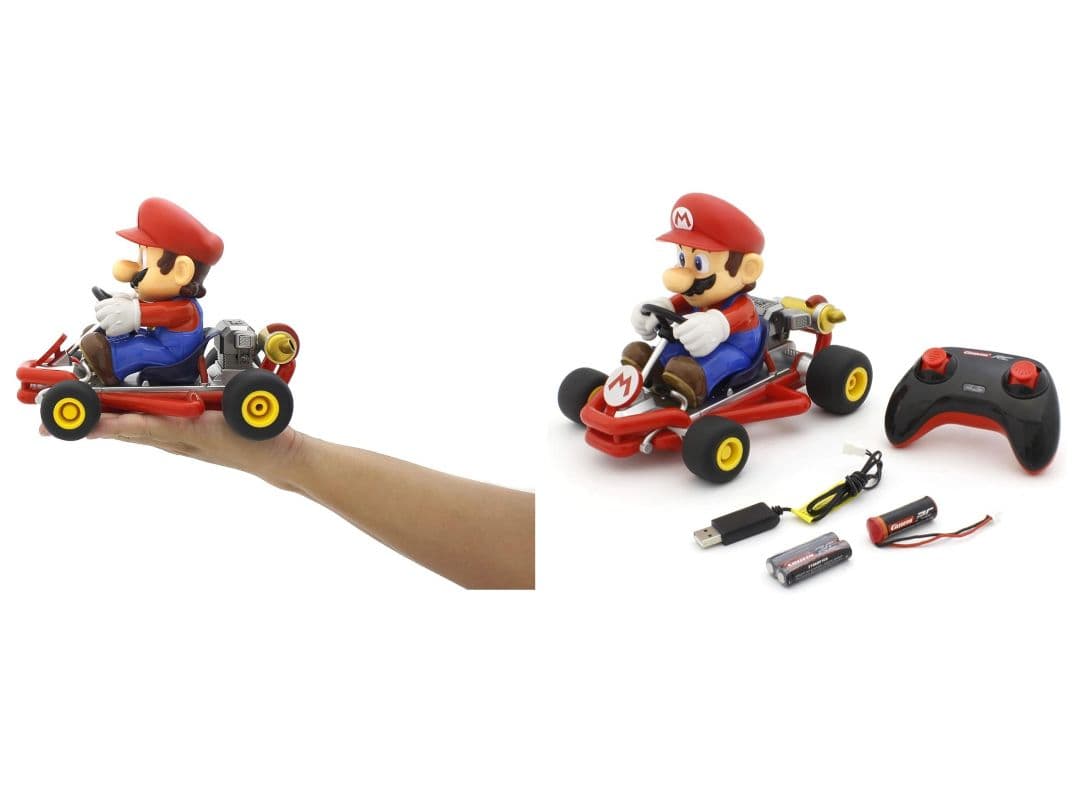新品ラジコン マリオカート レーシングカート R/C マリオ & ピーチ姫 ２台