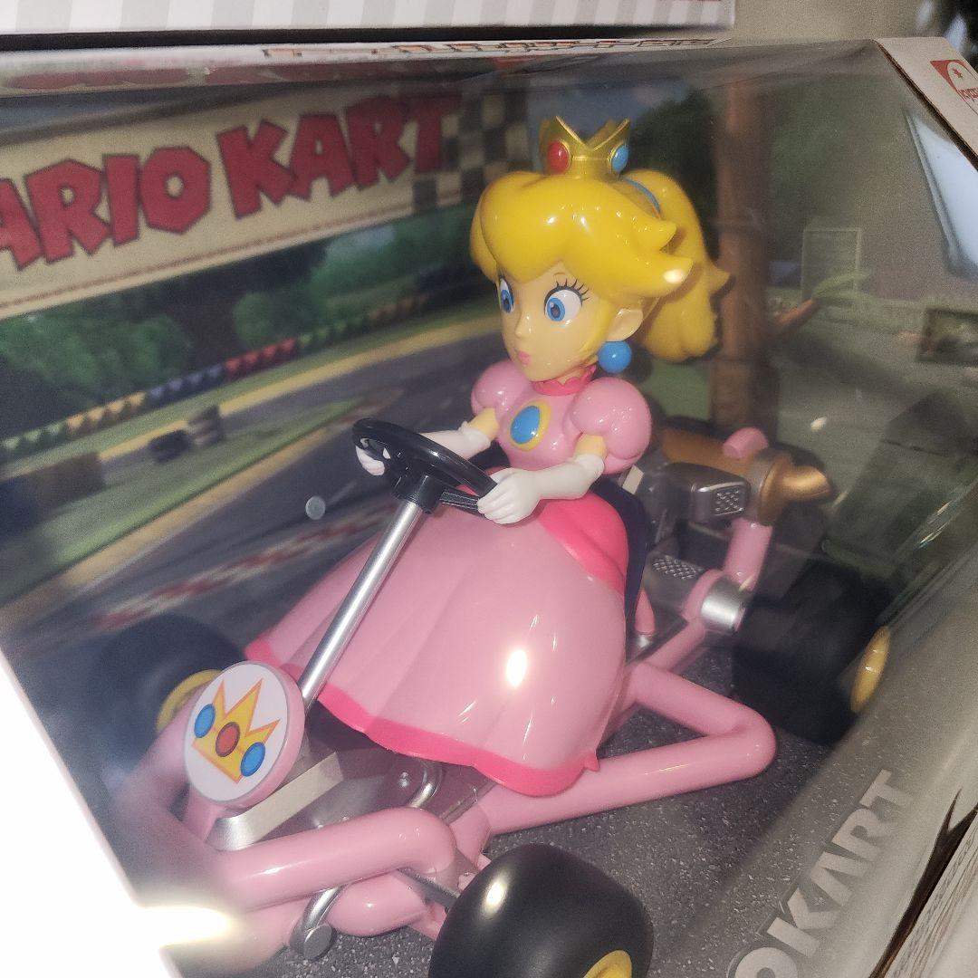 新品ラジコン マリオカート レーシングカート R/C マリオ & ピーチ姫 ２台