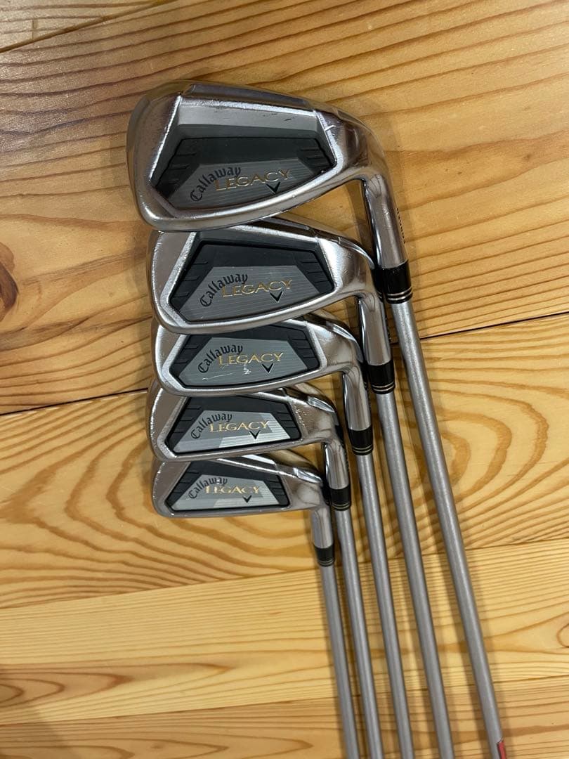 Callaway LEGACY V FORGED アイアン 6〜PWまでの5本