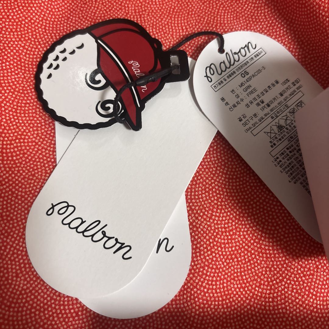 Malbon ゴルフマーカー3個セット