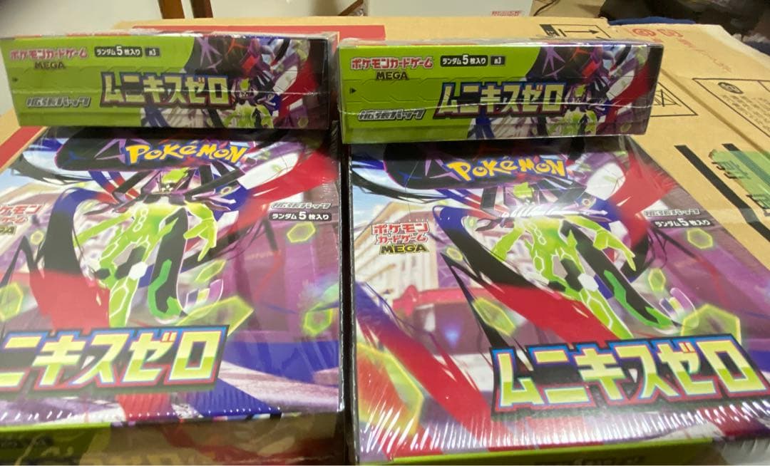 ポケモンカードゲーム ムニキスゼロ 4パック