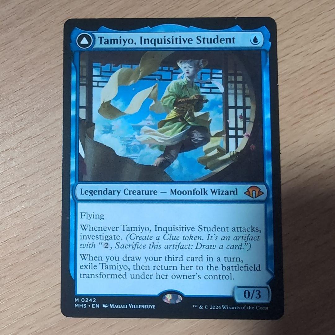 知りたがりの学徒、タミヨウ　英語版　4枚セット