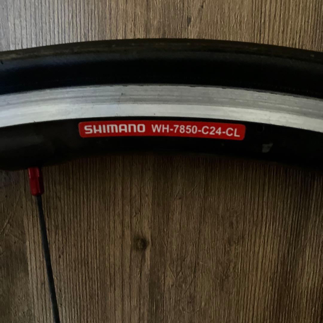 SHIMANO DURA-ACE WH-7850-C24-CL 前後輪