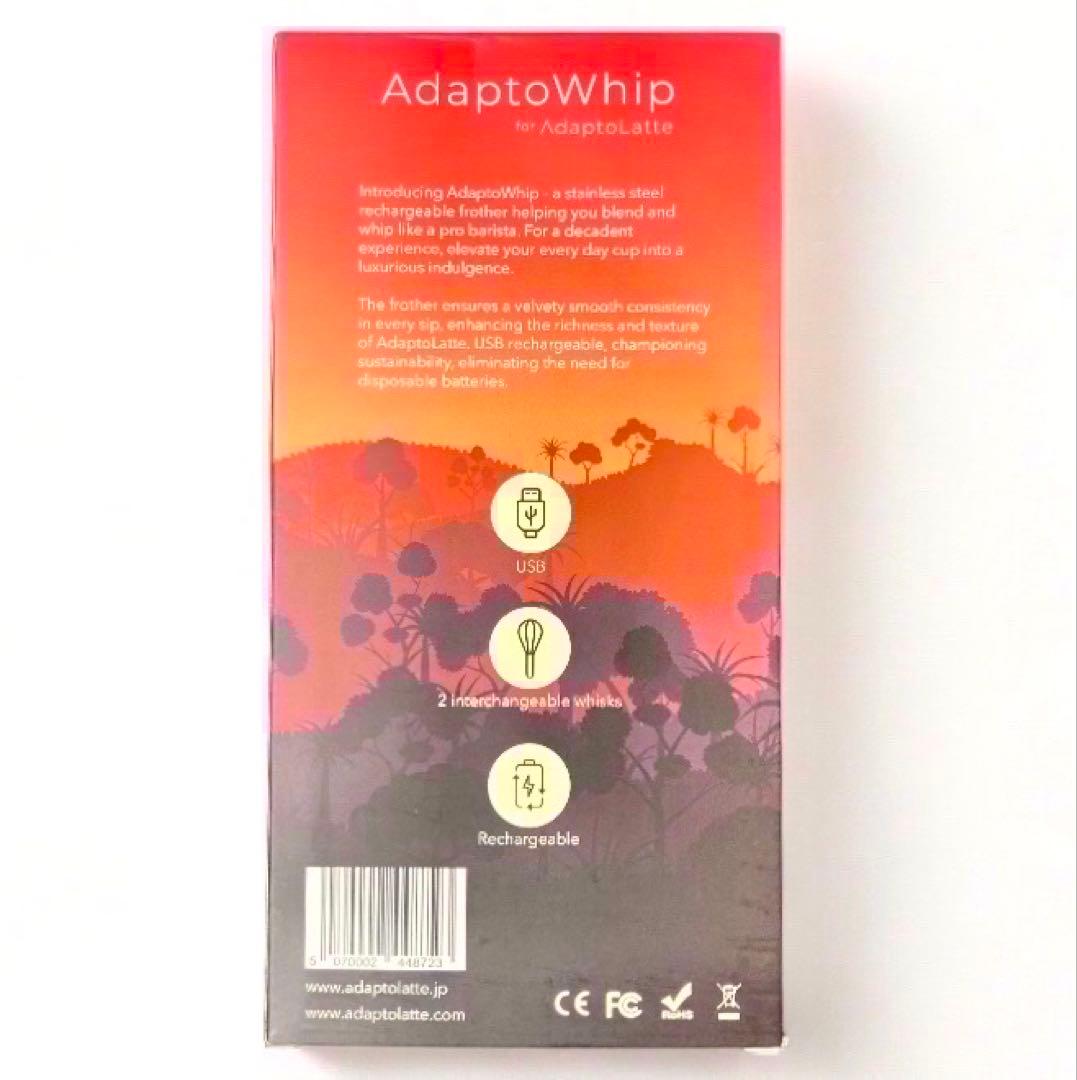 ＼新登場／AdaptoLatte★ アダプトラテ コーヒーブラック＋ホイッパー