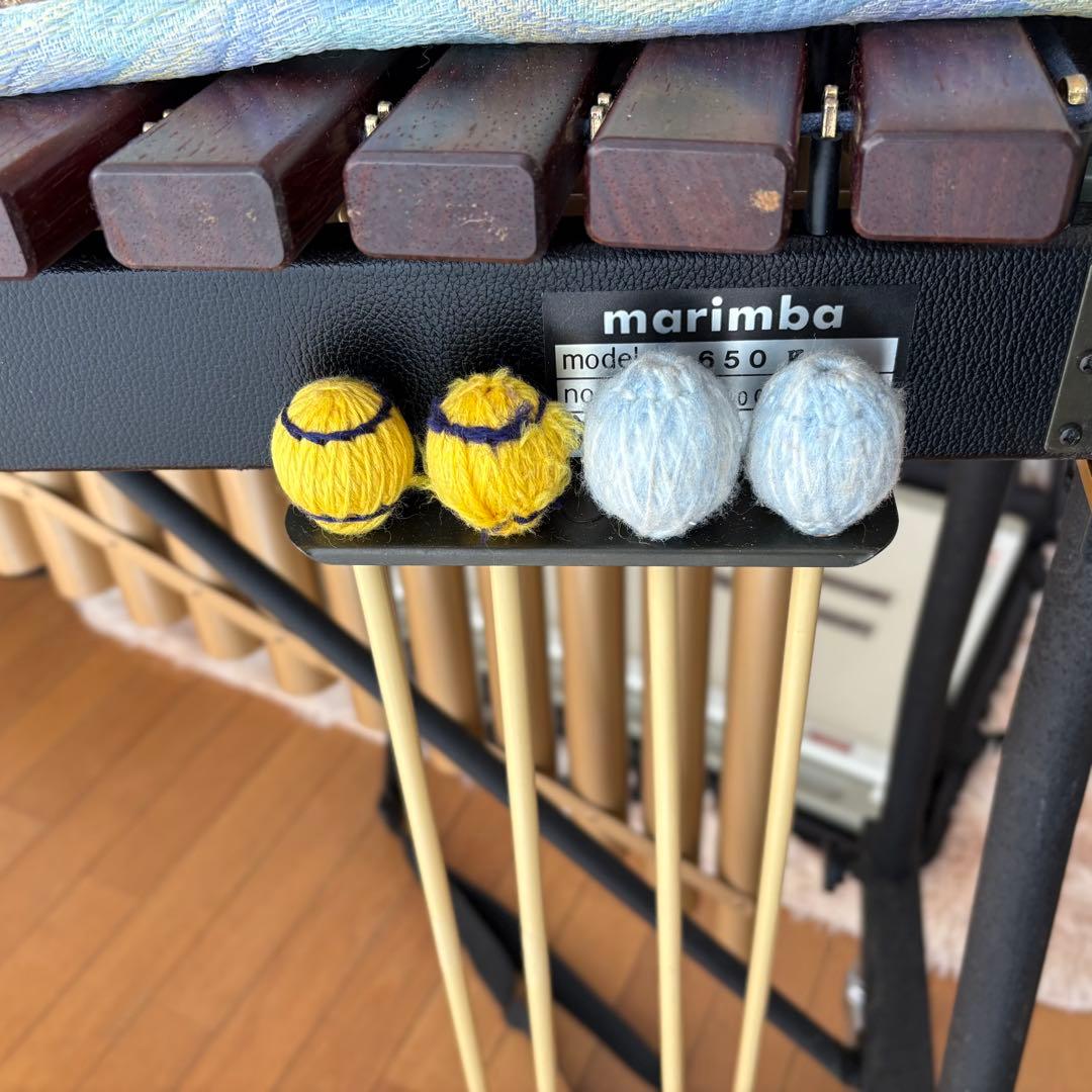 マリンバ KOROGI Cスケール 650K 4オクターブ カバーあり