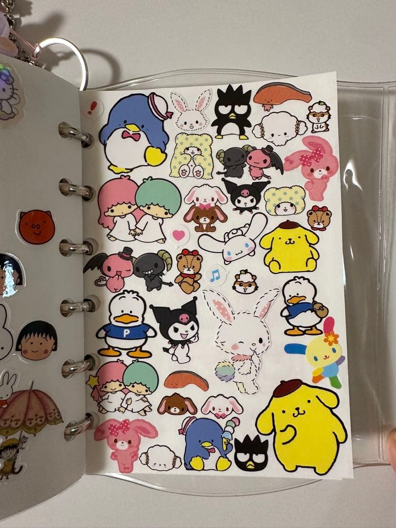 シール帳 完成品 ボンボンドロップシール 平成 サンリオ シール