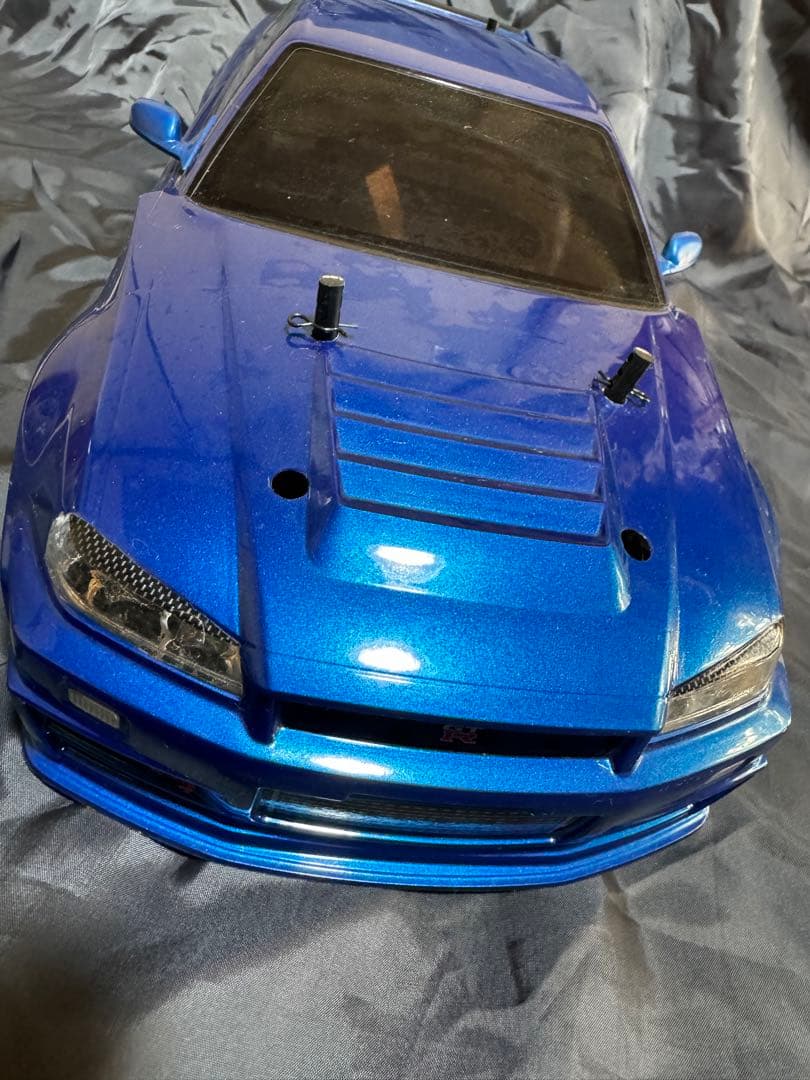 タミヤ1/10 スカイラインBNR34GT-R ラジコンセット