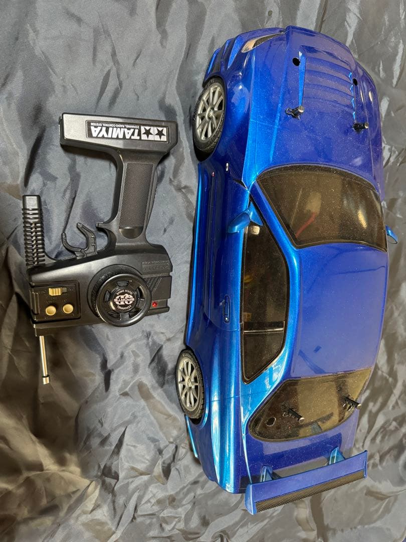 タミヤ1/10 スカイラインBNR34GT-R ラジコンセット