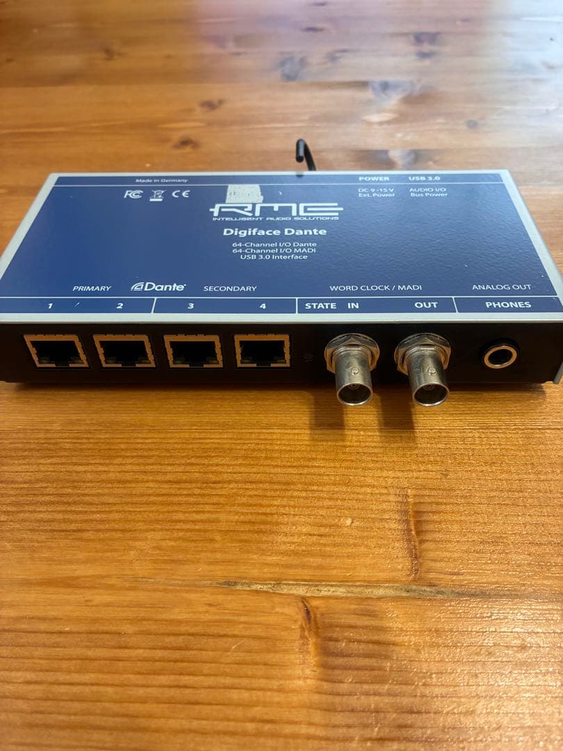 値下げしました RME Digiface Dante オーディオインターフェイス