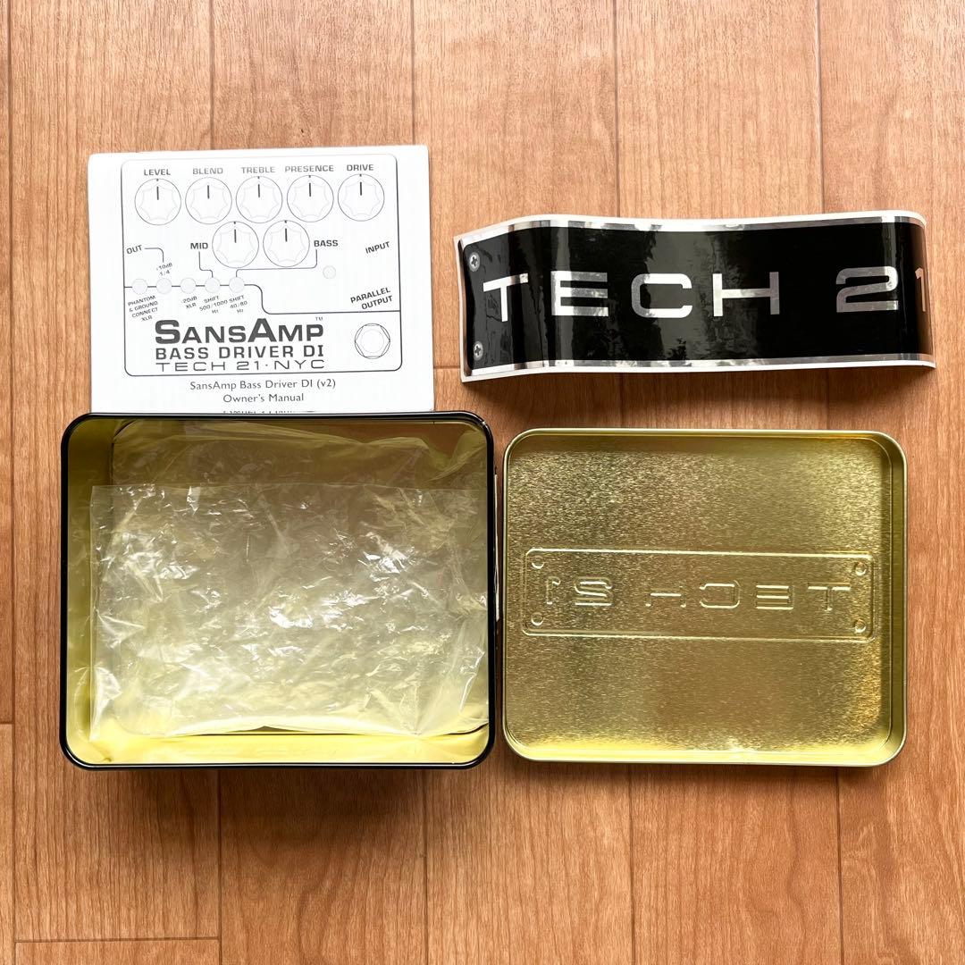 Tech21 SANSAMP BASS D DI V2 テック21